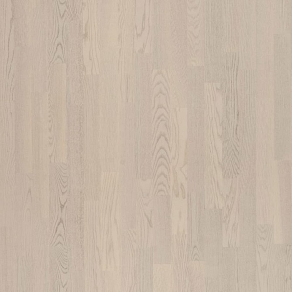 Паркетная доска Polarwood Ash Ricotta Matt 3S, трехполосная, 14х188х2266, 3,41м2 уп., без фаски, селекция Country Паркетная доска Polarwood Ash Ricotta Matt 3S, трехполосная, 14х188х2266, 3,41м2 уп., без фаски, селекция Country