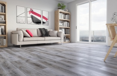 Кварцевый ламинат Fargo Classic 366-1В Дуб Рустик серый 2,635м2\уп. - изображение 2