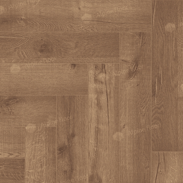 Кварц виниловая плитка Alpine floor Parquet Premium  ECO 19-2 Дуб Royal 0,75 м2\уп.