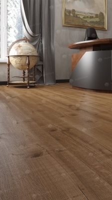 Кварц виниловая плитка Alpine floor Real Wood ECO 2-1 Дуб Royal 2,23 м2\уп. - изображение 3