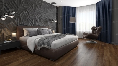 Кварц виниловая плитка Alpine floor Premium XL ECO 7-18 Дуб Шоколадный 1,786 м7\уп. - изображение 4