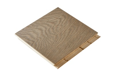 Паркетная доска Karelia Oak Story Soft Grey Matt, однополосная, 14х188х2000, 3м2 уп., c 4 cторонней микрофаской, селекция Nature - изображение 2