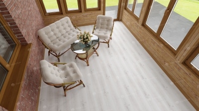 Кварц виниловая плитка Alpine floor Classic ECO 182-8 Дуб Выбеленный 2,23 м2\уп. - изображение 2