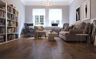 Паркетная доска Polarwood Oak Premium Sirius Oiled 1S, однополосная, 14х188х1800, 2,72 м2 уп.,  c 2 cторонней фаской, селекция Country - изображение 2