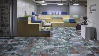 Кварцвиниловая плитка Tarkett Art Vinyl клеевая Lounge Digi Edition Paul DJ 457,2×457,2×3 - изображение 4