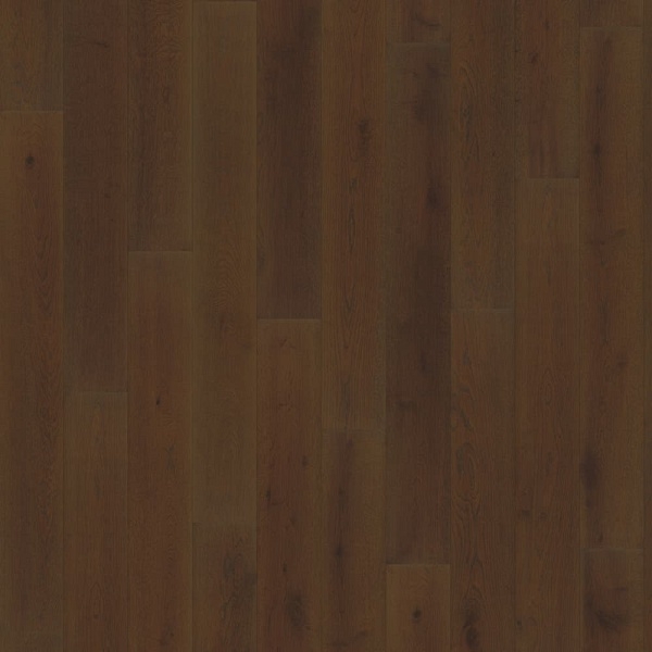 Паркетная доска Karelia Oak 4 Story 138 Cinder Dark  однополосная, 14х138х1116, 1,24 м2 уп.,  c 4 cторонней микрофаской, селекция Country