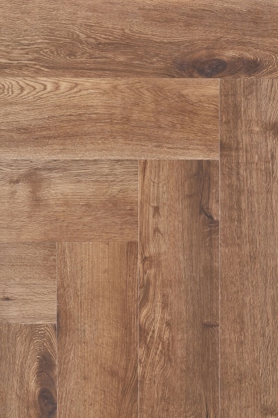 Кварцвинил SPC Karelia WOOD Mozart (Моцарт) Herringbone LTHB6MOZA150CL11  1,575м2/уп. с подложкой 1.5мм.