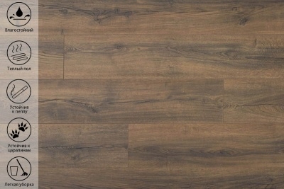 Ламинат Peli Anatolia Platinum Дуб Браун 12мм 33 класс с фаской 1,4706м2\уп - изображение 4