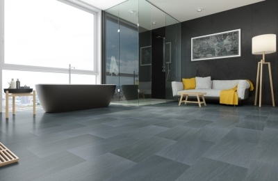 Кварцевый ламинат Fargo Stone 64S452 Черный Алмаз 1,8м2\уп. - изображение 2