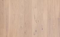 Паркетная доска Polarwood Oak Premium 138 Artist White, однополосная, 14х138х1800, 2 м2 уп.,  c 2 cторонней фаской, селекция Country