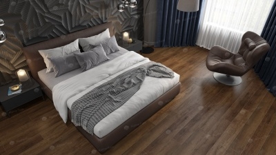 Кварц виниловая плитка Alpine floor Premium XL ECO 7-18 Дуб Шоколадный 1,786 м7\уп. - изображение 2