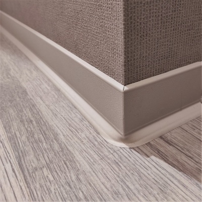 Плинтус Dollken S60 60 мм цвет светло-серый (1012) 2.57 м.п./шт. - изображение 2