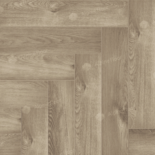 Кварц виниловая плитка Alpine floor Parquet Premium  ECO 19-5 Дуб Натуральный Отбеленный 0,75 м2\уп.