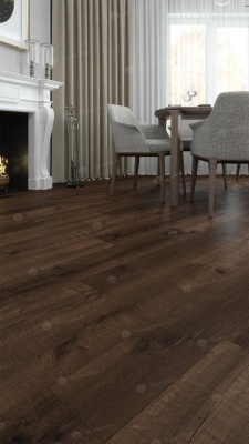 Кварц виниловая плитка Alpine floor Real Wood ECO 2-2 Дуб Мокка 2,23 м2\уп. - изображение 3