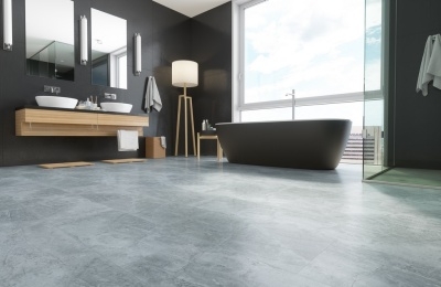 Кварцевый ламинат Fargo Stone 61S455 Дымчатый Меланит 1,8м2\уп. - изображение 2