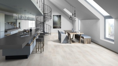 Ламинат Tarkett Estetica Oak Natur white 1292×194×9мм с фаской - изображение 3