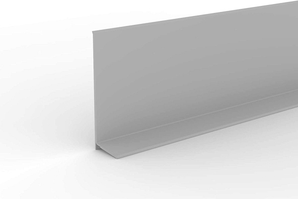 Плинтус Dollken WL60 60 мм цвет светло-серый (0138) 50 м.п./рулон