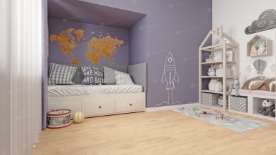 Кварц виниловая плитка Alpine floor Classic ECO 106-3 Дуб Ваниль Селект 2,23 м2\уп. - изображение 4