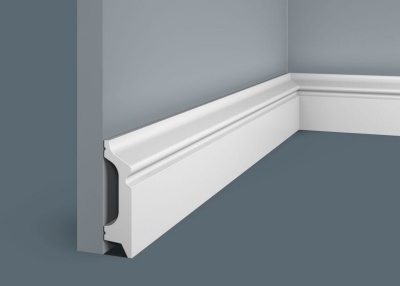 Плинтус PX001, 78х21, 2000мм, Экополимер/9 - изображение 1